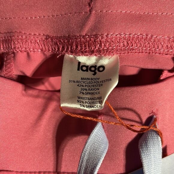 NEW LAGO | scrub pants joggers rose jogger medium - Picture 3 of 4